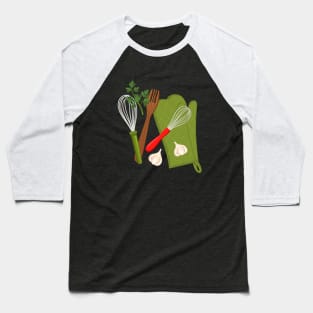 Old Fashioned Oven Mitts Baseball T-Shirt